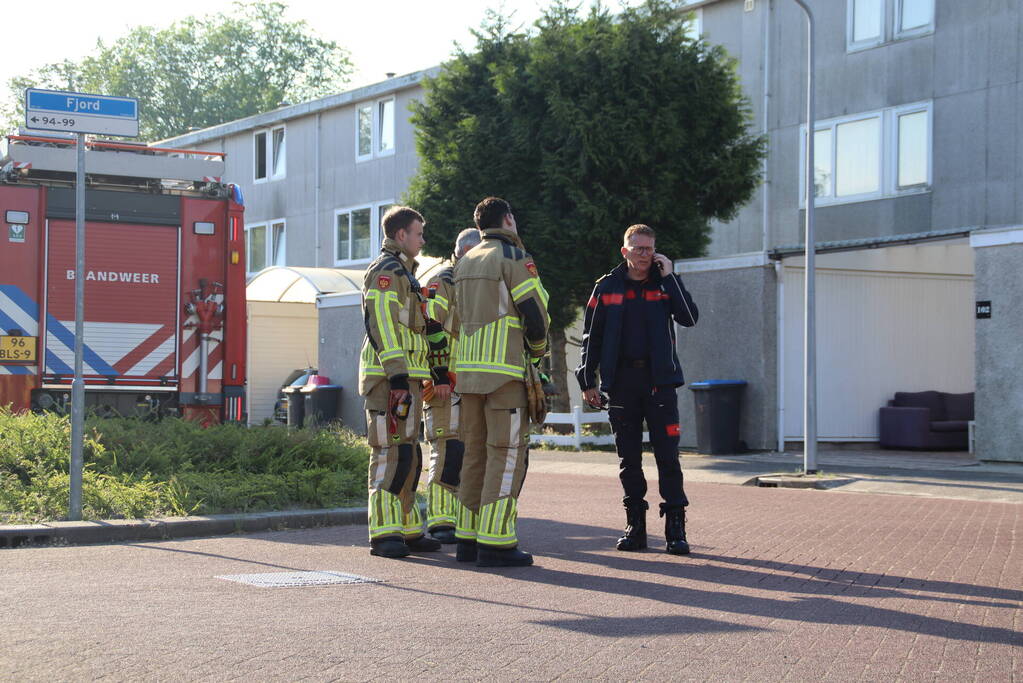 Brandweer doet wederom onderzoek naar vreemde lucht