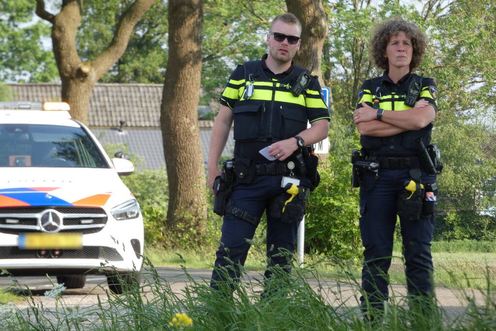 Automobilist gewond bij botsing met trekker