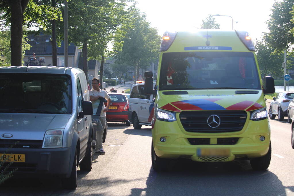 Automobilist die onwel raakt veroorzaakt ravage