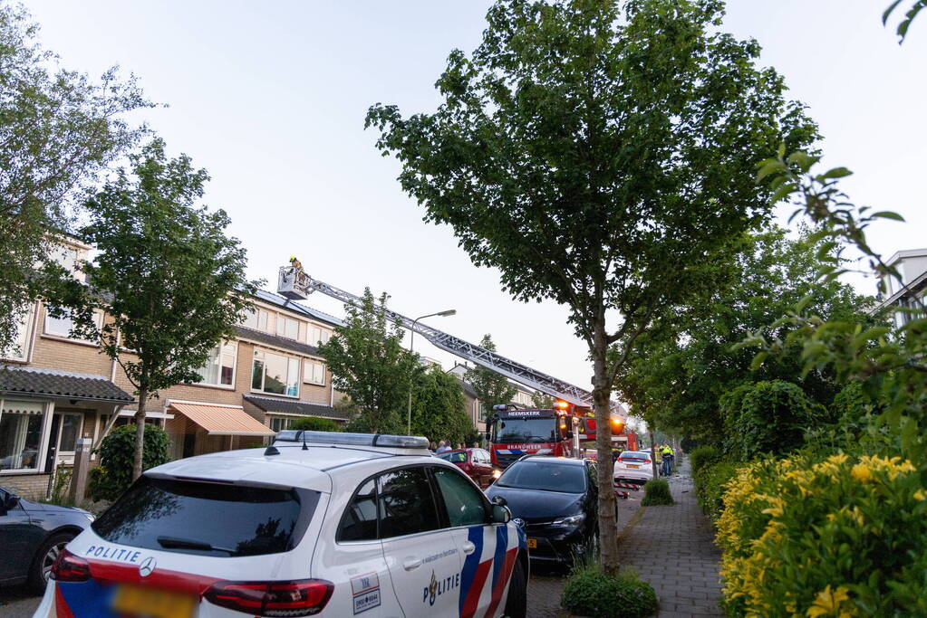 Enorme schade na explosie in woning