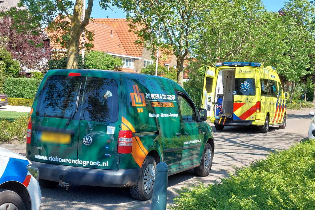 Fietser gewond bij botsing door openslaand portier