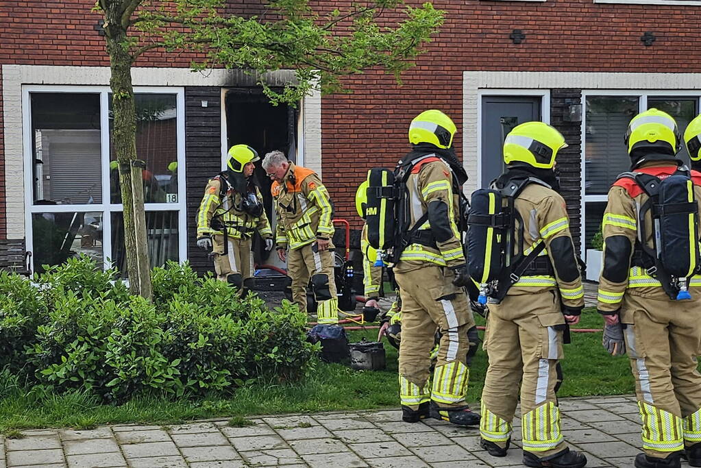 Flinke schade in woning na brand