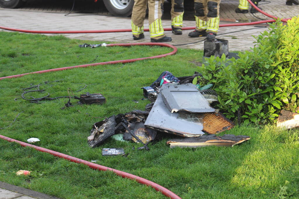 Flinke schade in woning na brand