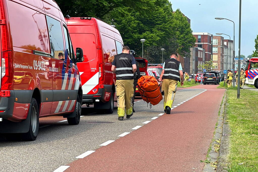 Hulpdiensten groots ingezet voor persoon die verward gedrag vertoont