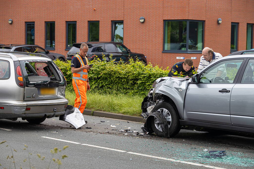 Flinke schade bij kop-staartbotsing