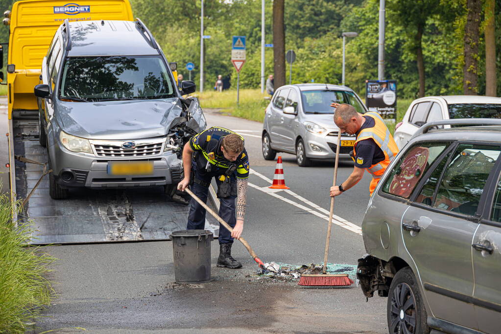 Flinke schade bij kop-staartbotsing