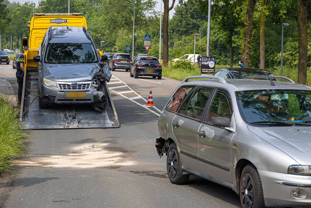 Flinke schade bij kop-staartbotsing