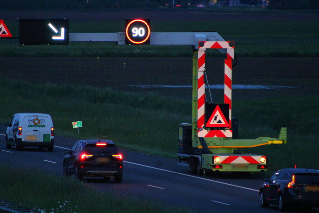 Tunnel afgesloten wegens spoedreparatie