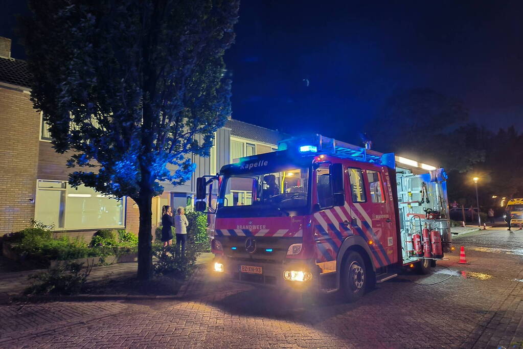 Keukenbrand snel onder controle