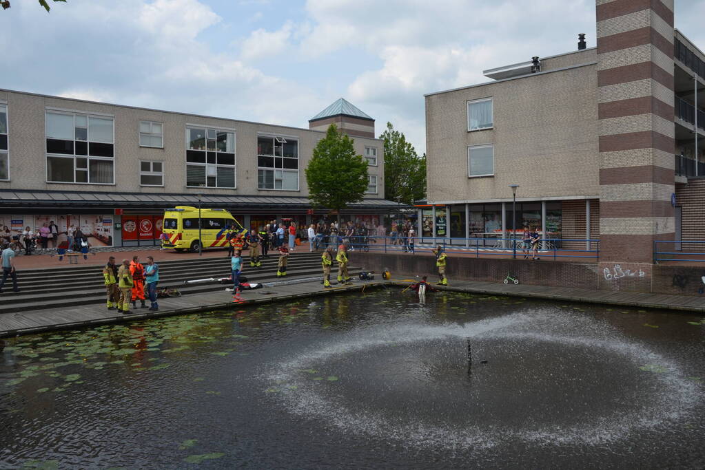 Zoektocht na aantreffen kinderfiets