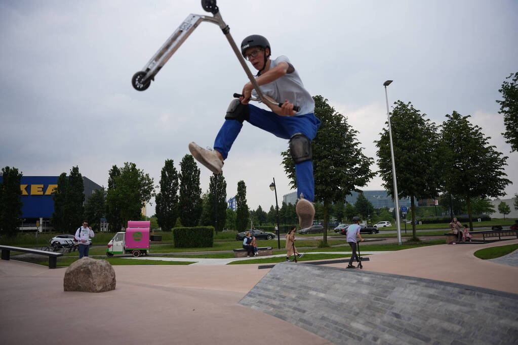 Nieuwe skatebaan feestelijk geopend in Vathorst