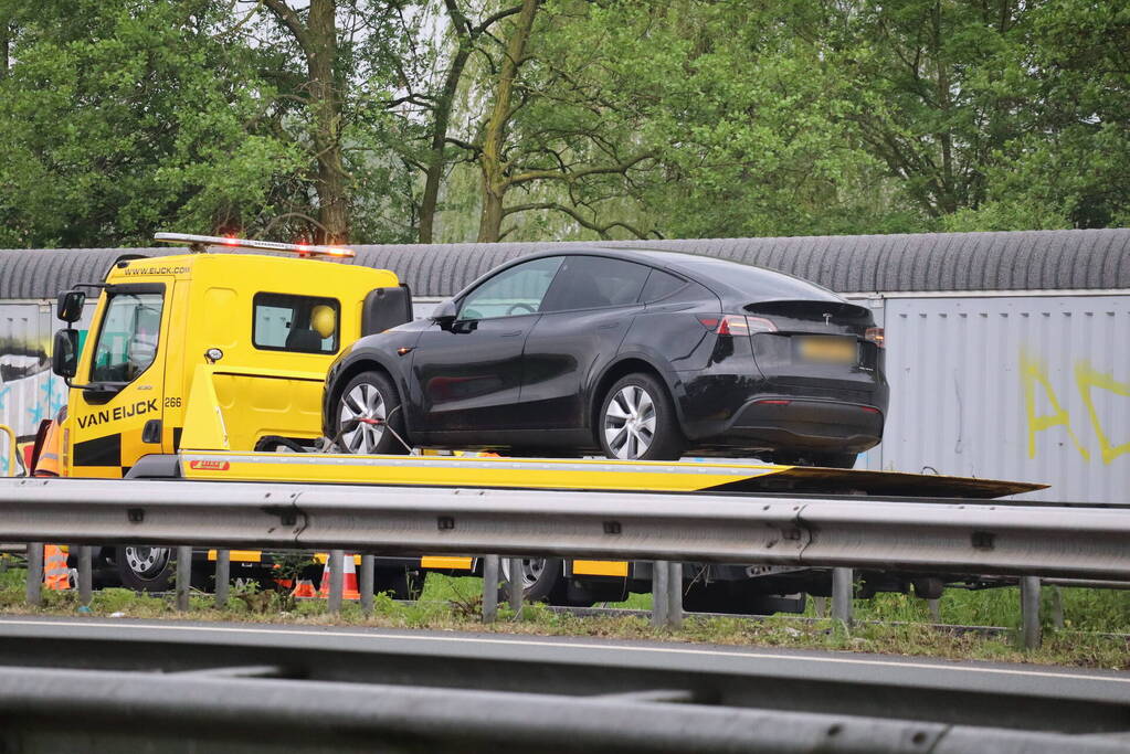 Meerdere voertuigen betrokken bij aanrijding