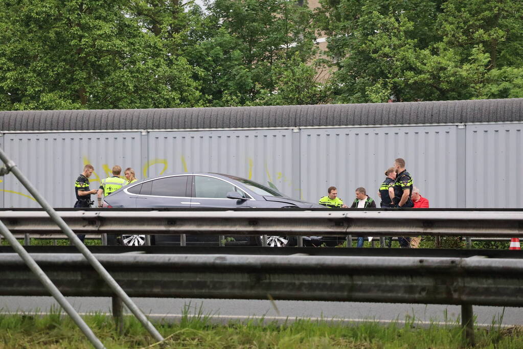 Meerdere voertuigen betrokken bij aanrijding