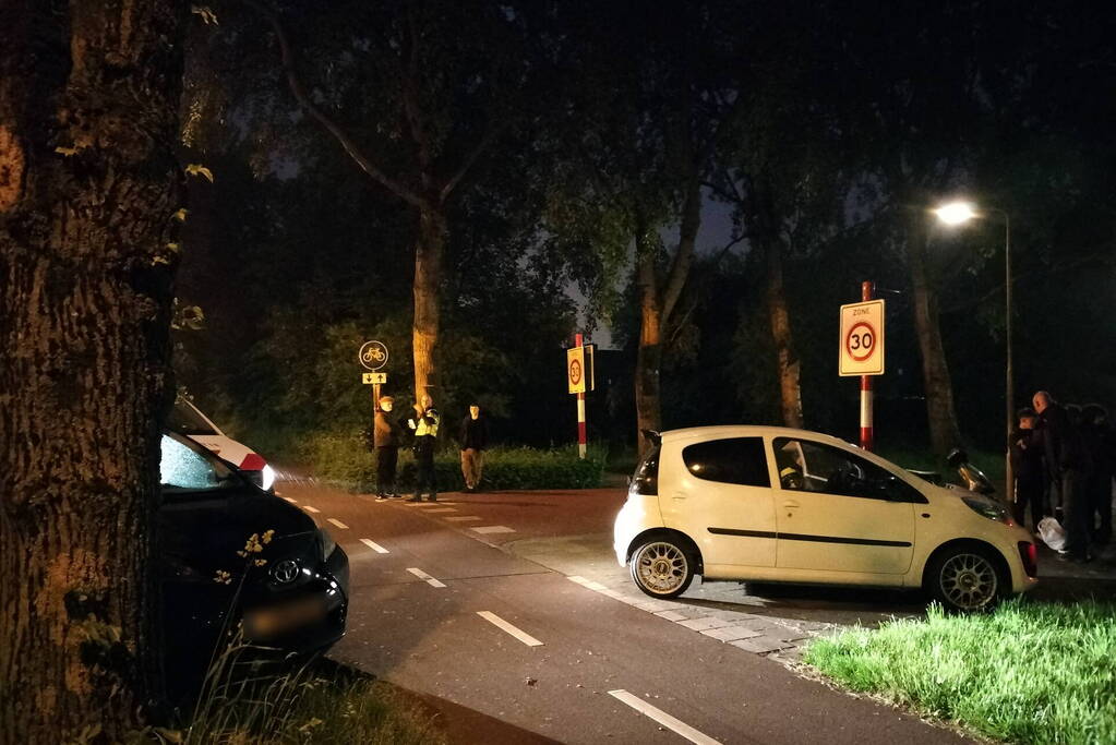 Persoon gewond bij aanrijding met scooter