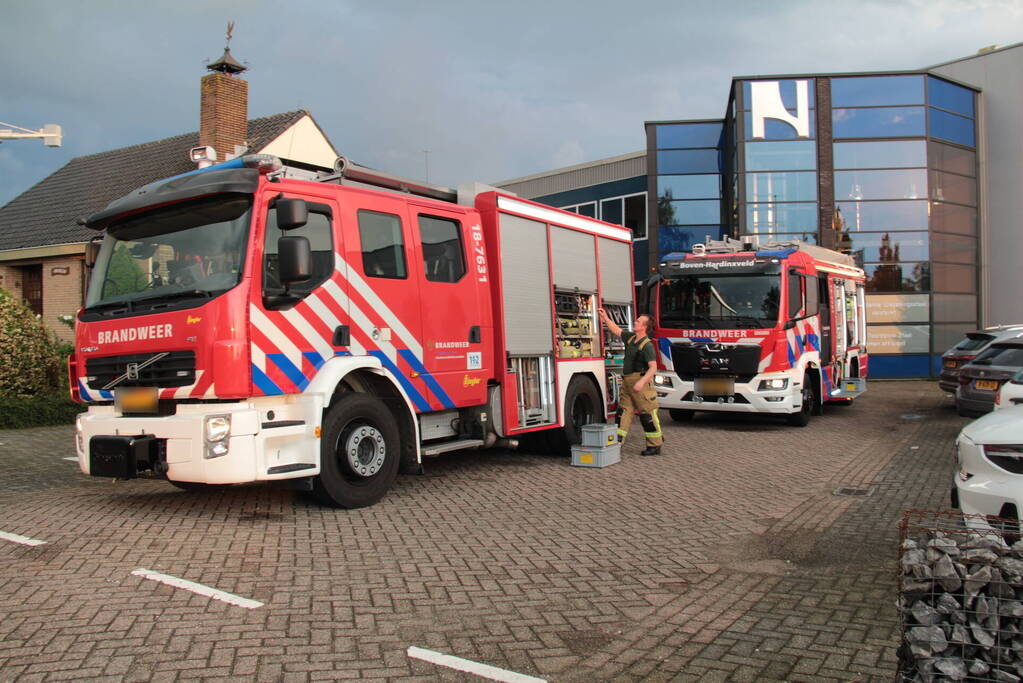 Meerder bedrijven last van grote regenval