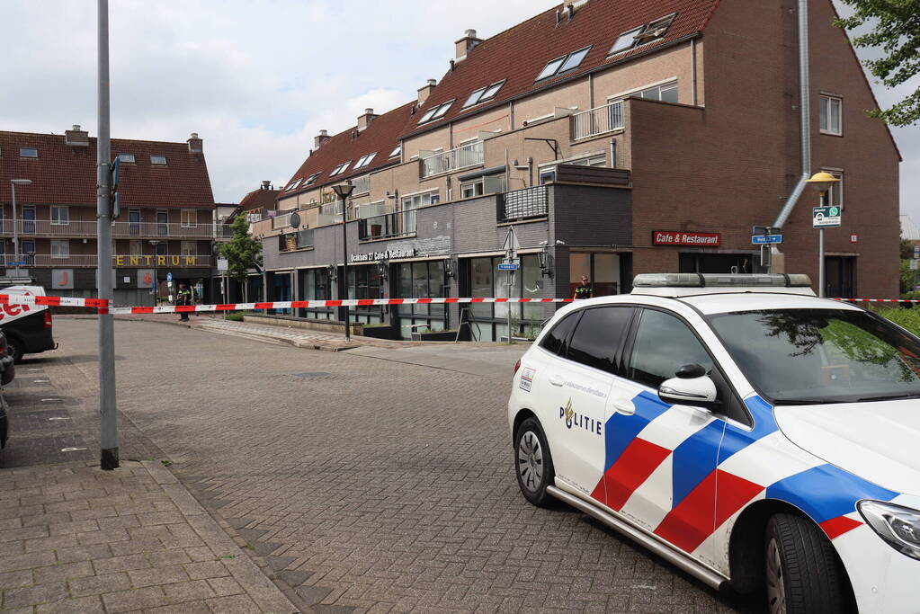 Politie doet onderzoek naar schietpartij bij restaurant