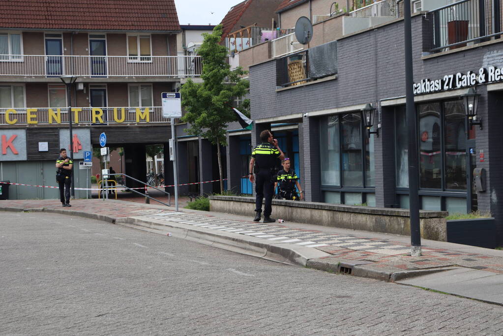 Politie doet onderzoek naar schietpartij bij restaurant