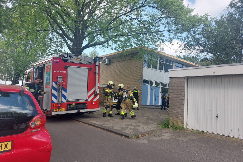 Brandweer ingezet voor vergeten pan op vuur