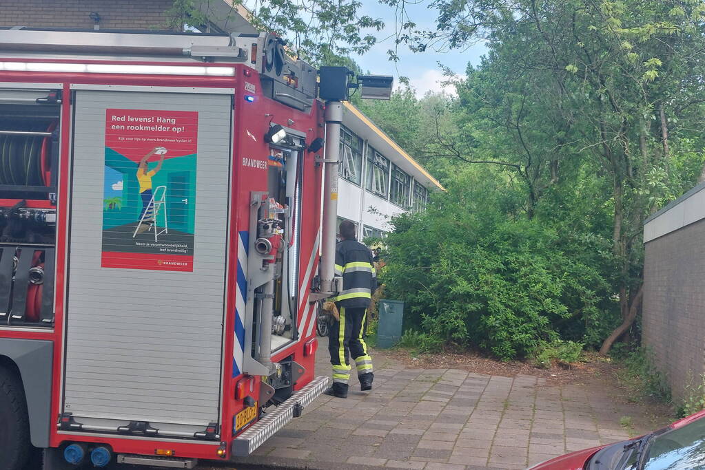 Brandweer ingezet voor vergeten pan op vuur