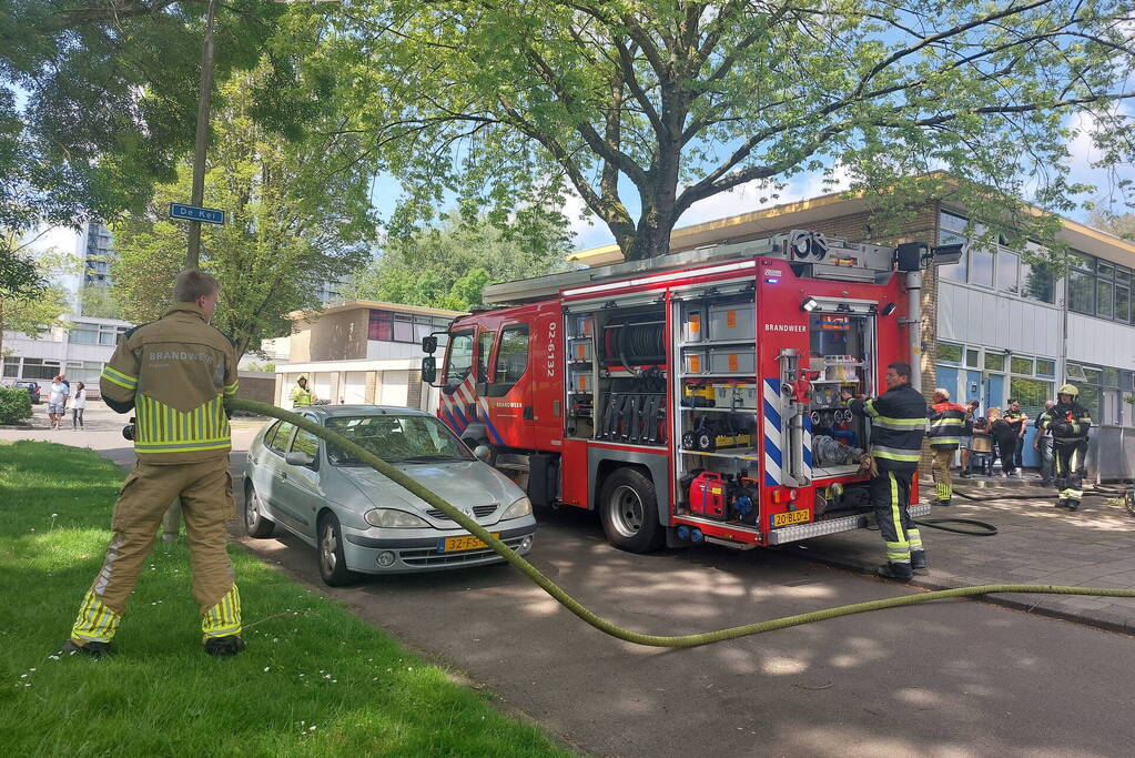 Brandweer ingezet voor vergeten pan op vuur