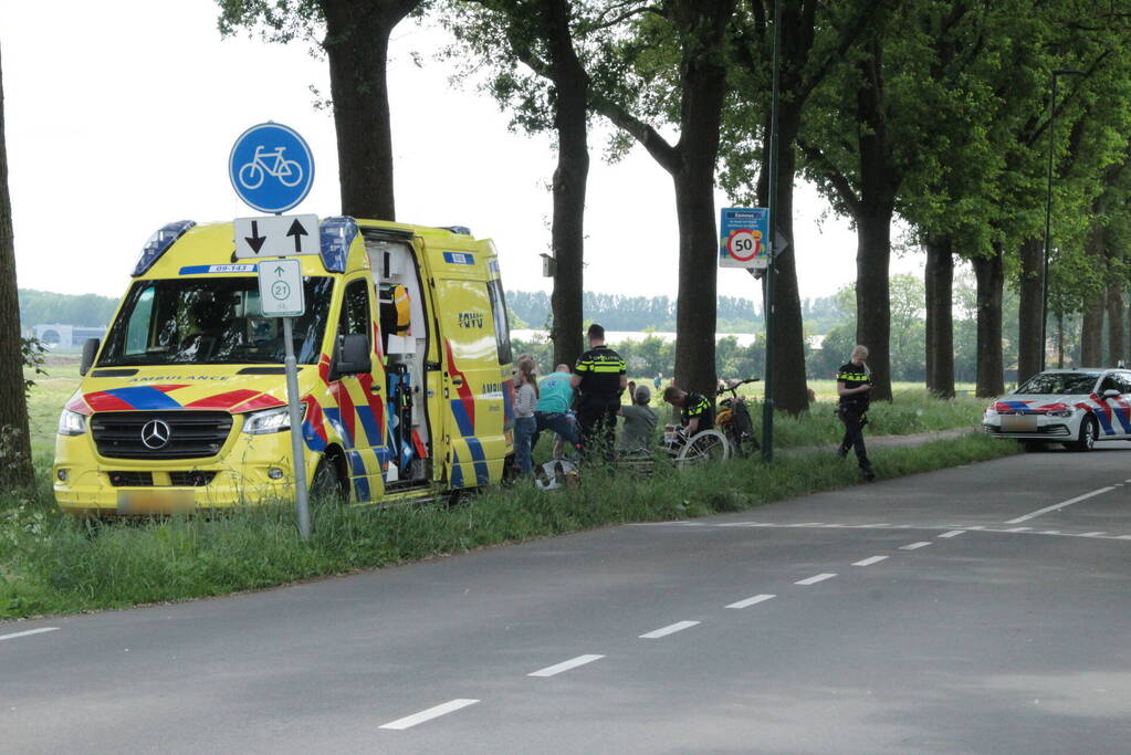 Gewonde bij botsing tussen fietsers