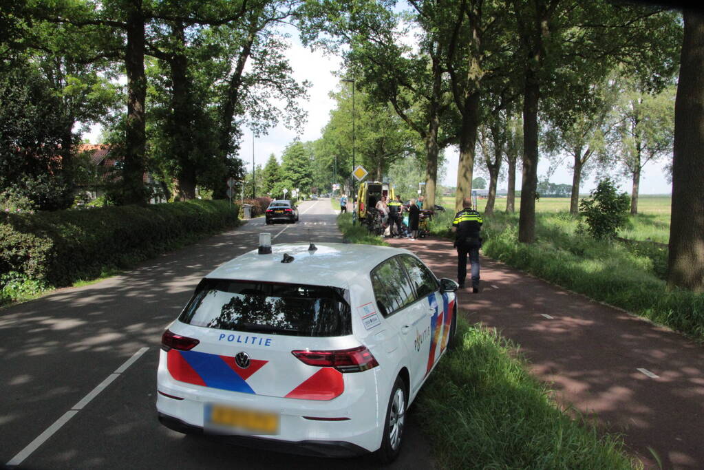 Gewonde bij botsing tussen fietsers