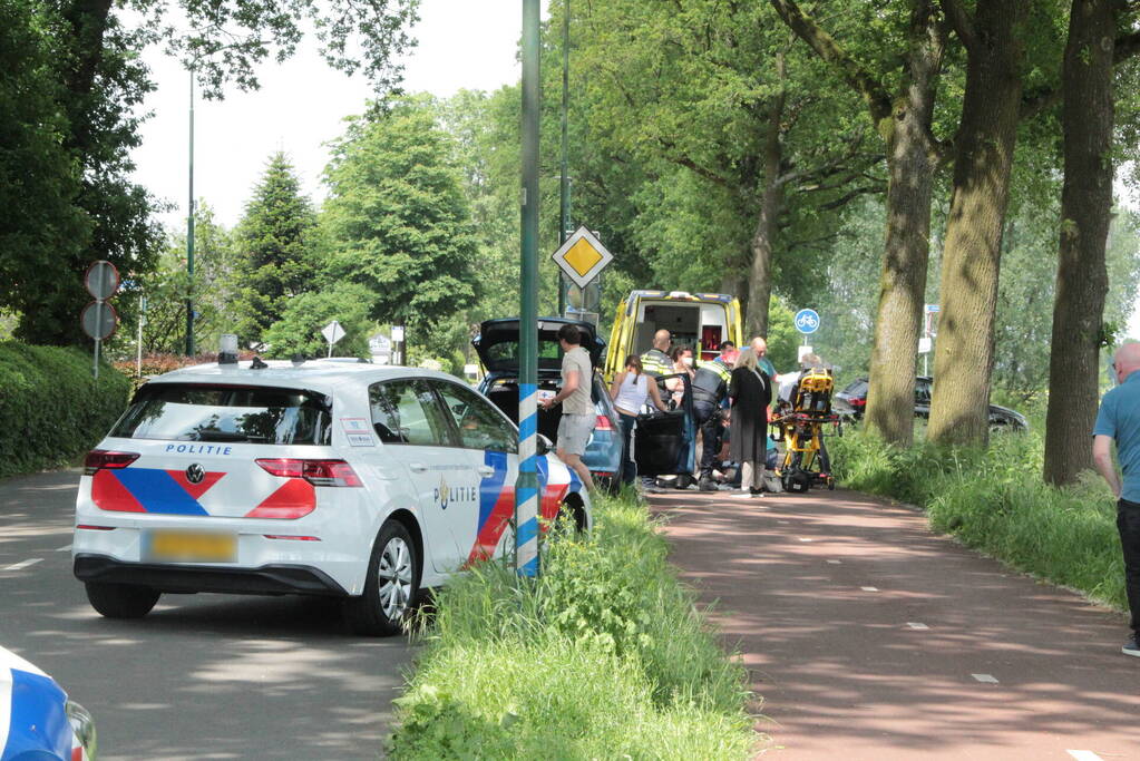 Gewonde bij botsing tussen fietsers