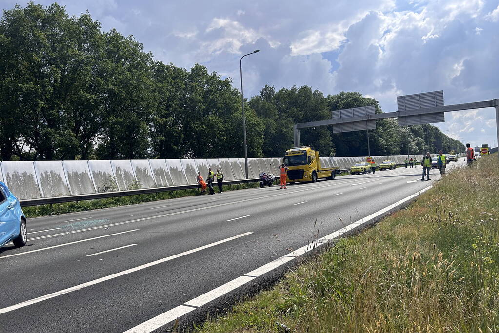 Meerdere gewonden na botsing tussen auto's op afrit