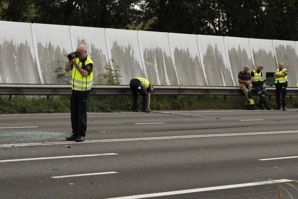 Meerdere gewonden na botsing tussen auto's op afrit