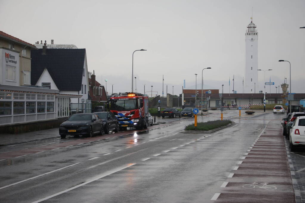 Stroomuitval en overstromingen door hevige regenval