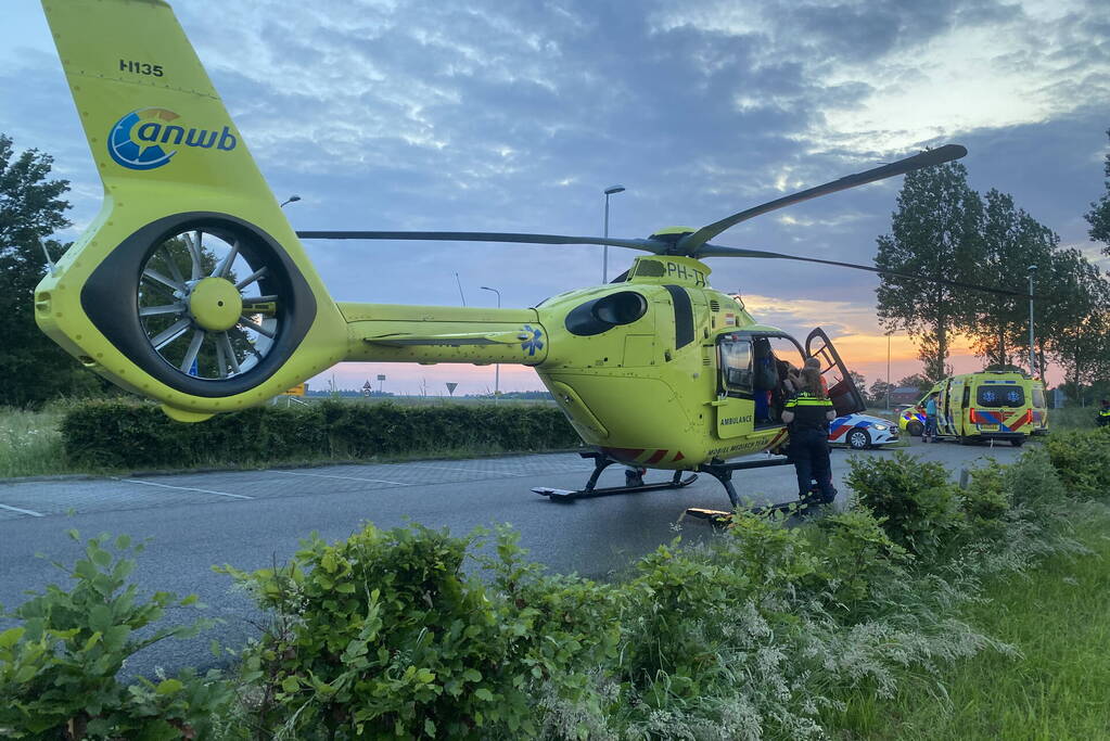 Traumahelikopter ingezet bij medische noodsituatie