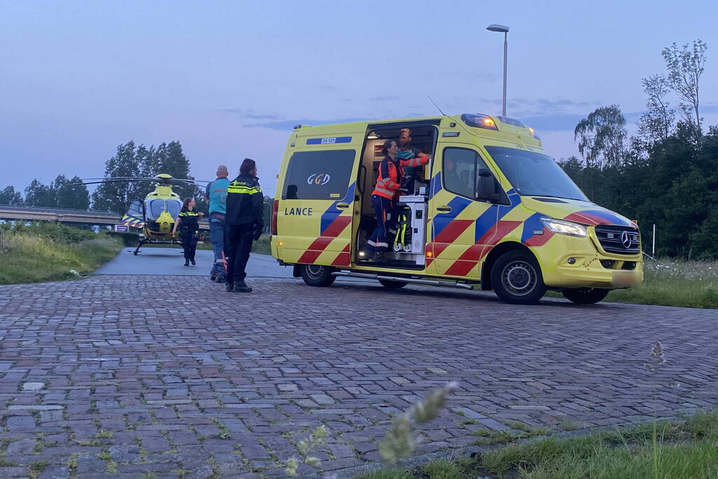 Traumahelikopter ingezet bij medische noodsituatie