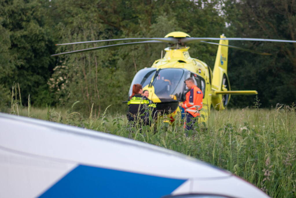 Inzet traumahelikopter trekt veel bekijks