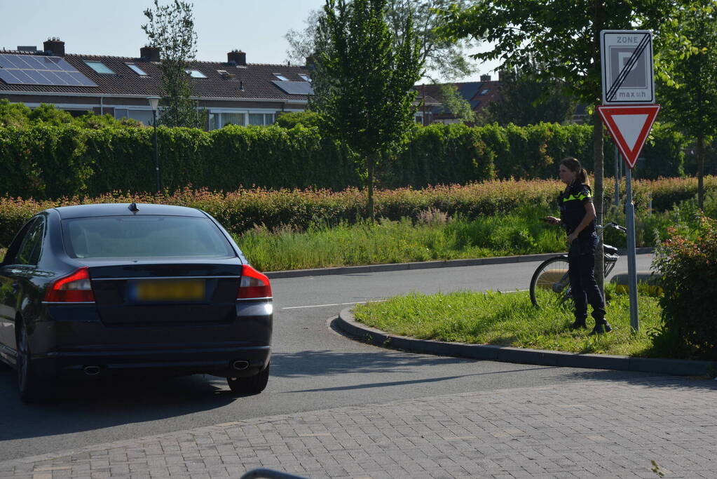 Fietser gewond bij ongeval met auto