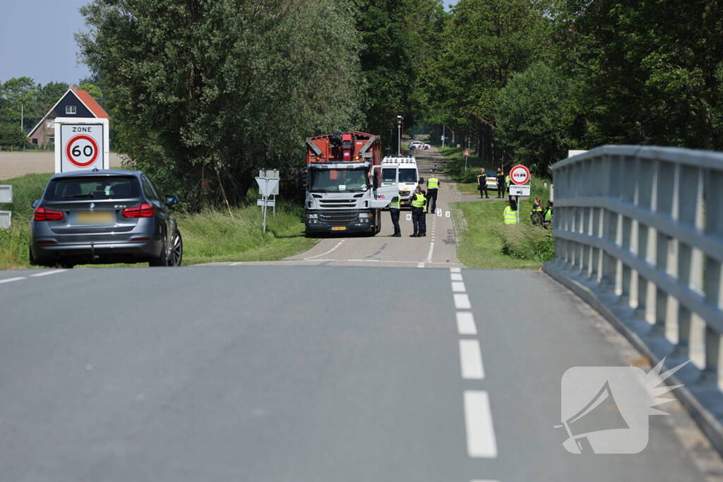 Voetganger zwaargewond bij ongeval met vrachtwagen