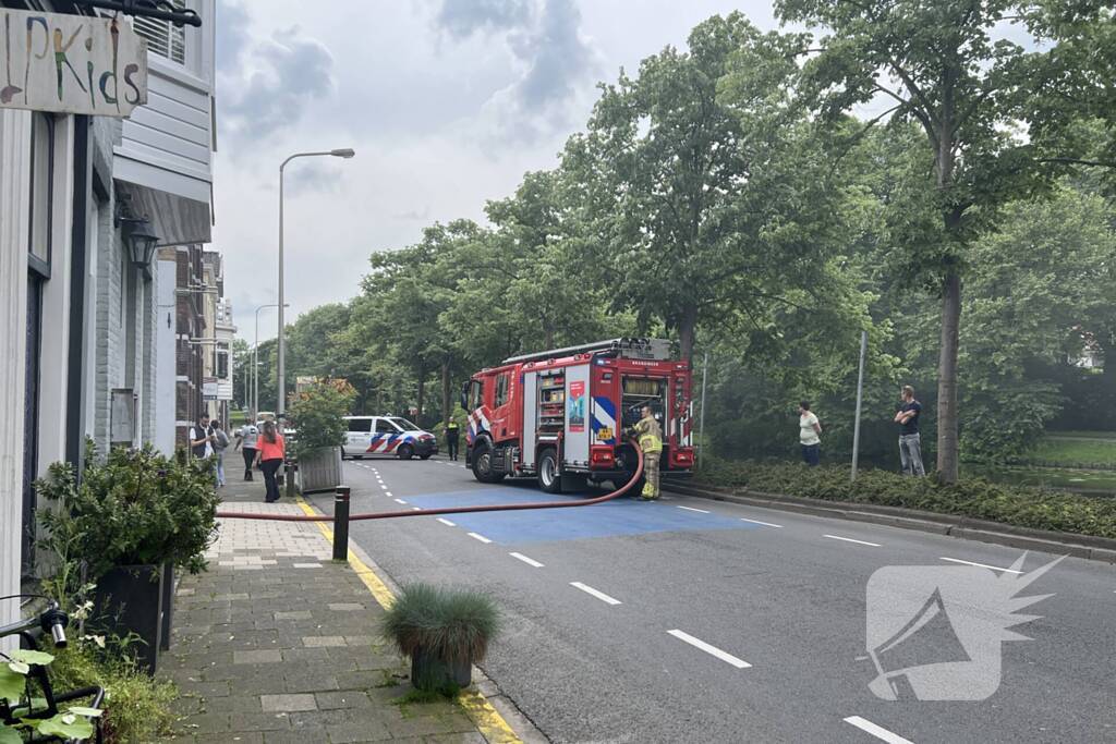 Kinderopvang ontruimd wegens brand