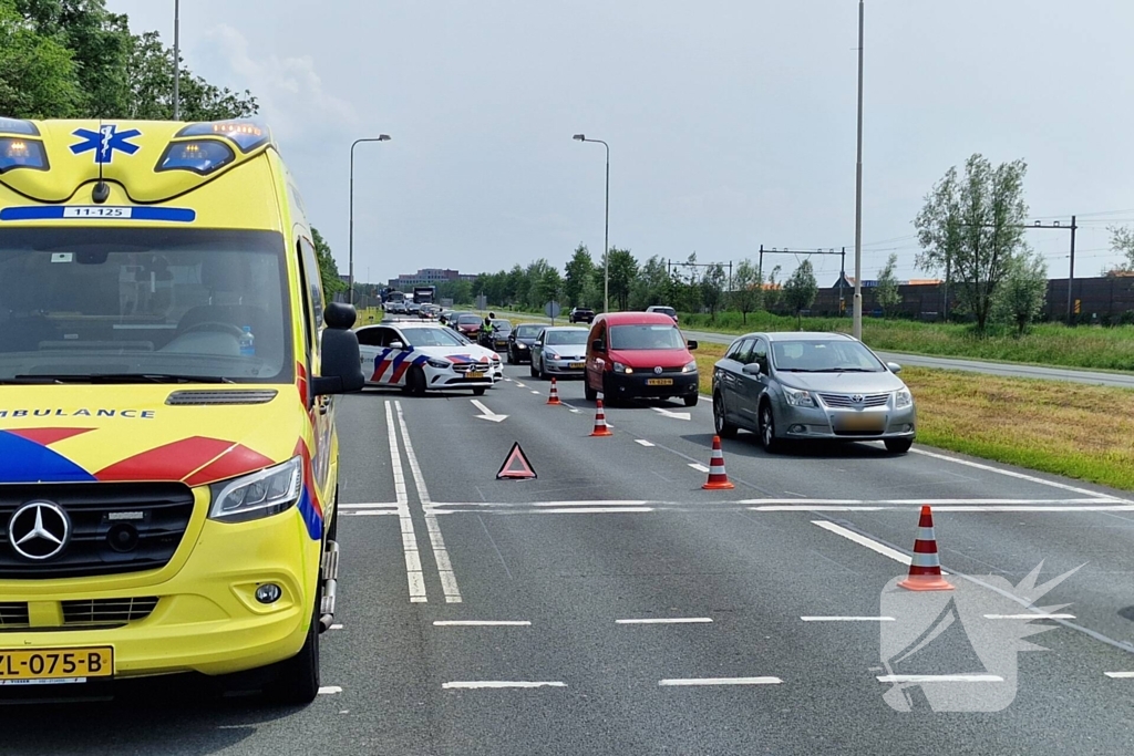 Twee Gewonden en geschrokken Kinderen bij Ongeval