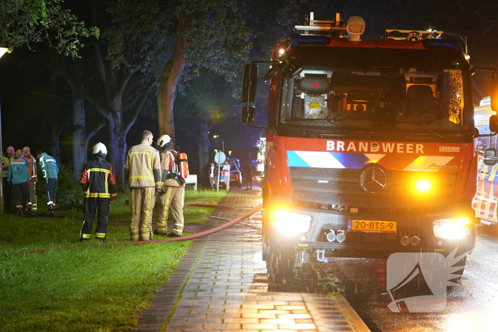 AZC ontruimd nadat elektrische fiets in brand vliegt