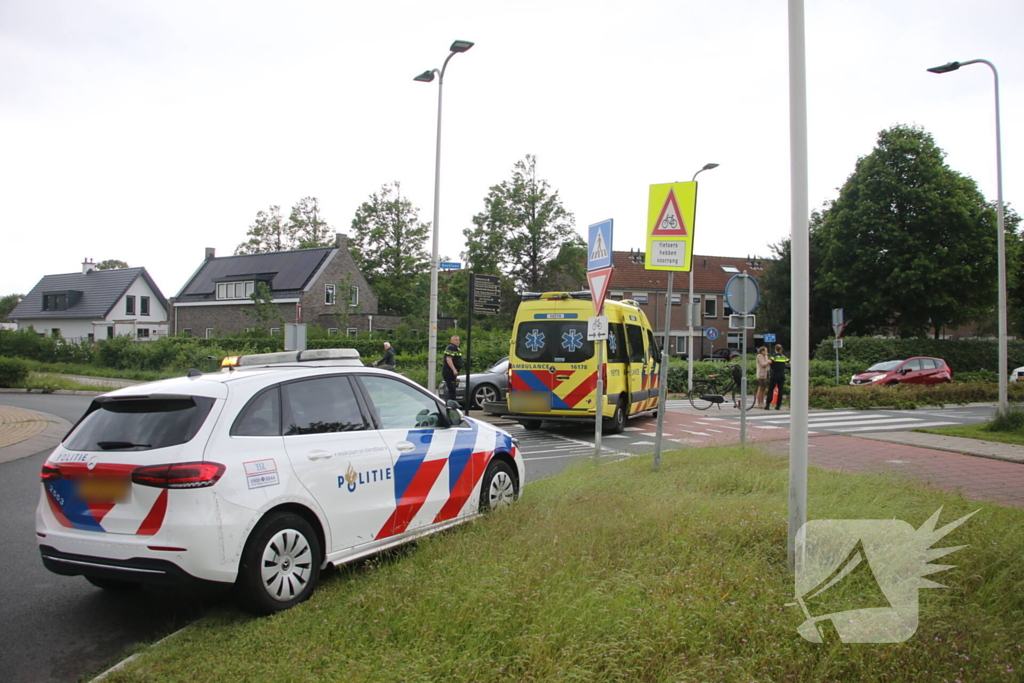 Wederom aanrijding op beruchte rotonde