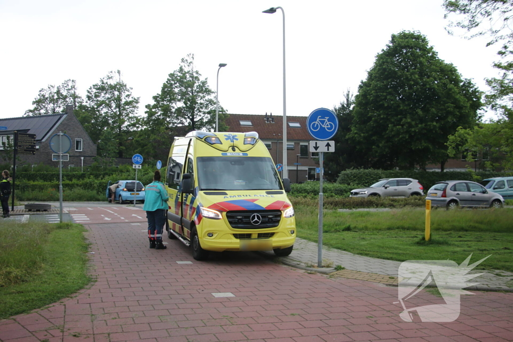 Wederom aanrijding op beruchte rotonde