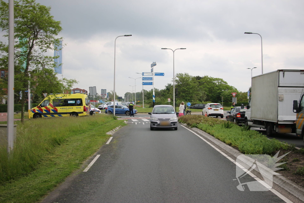 Wederom aanrijding op beruchte rotonde