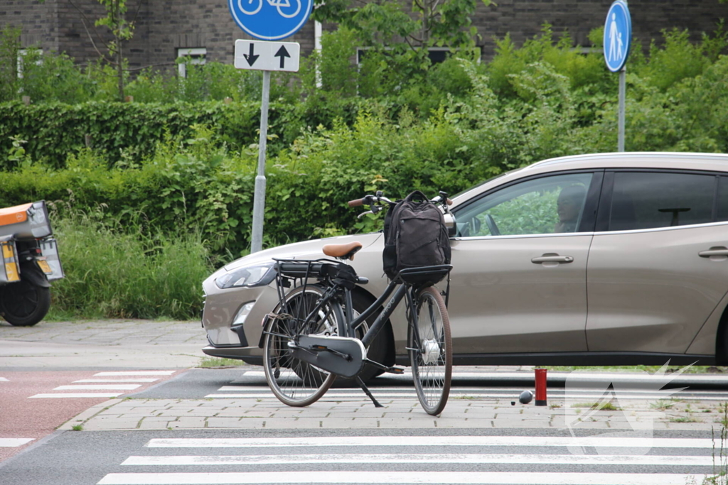 Wederom aanrijding op beruchte rotonde