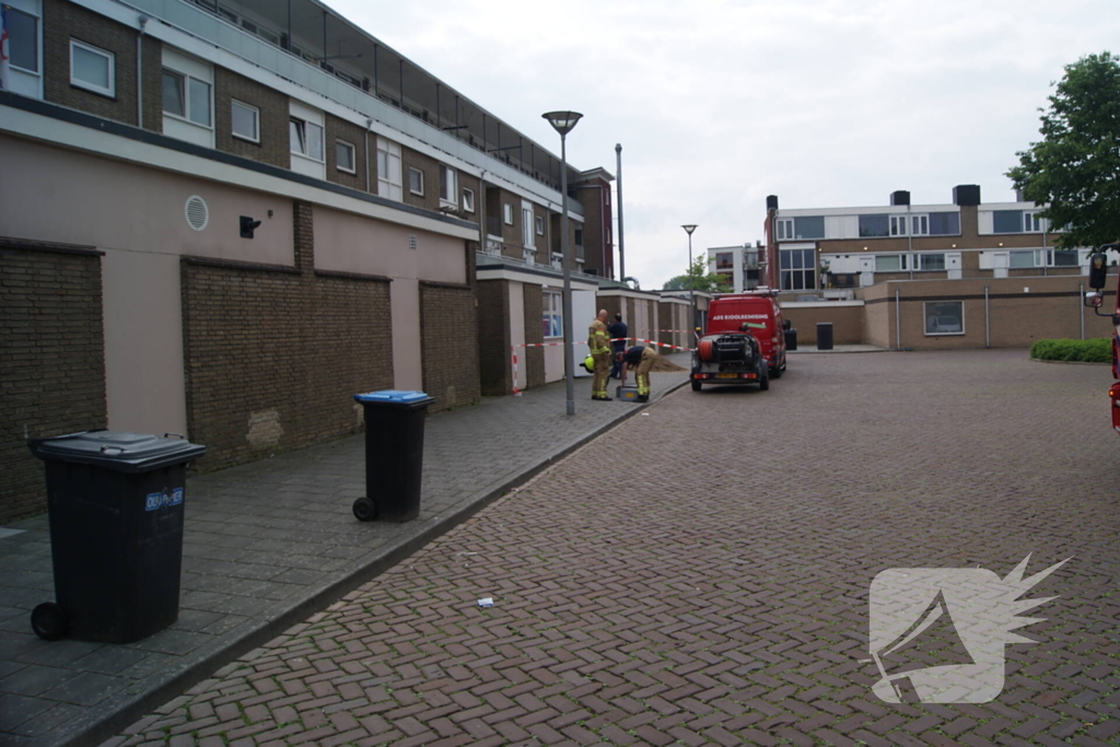 Brandweer doet onderzoek naar gaslucht