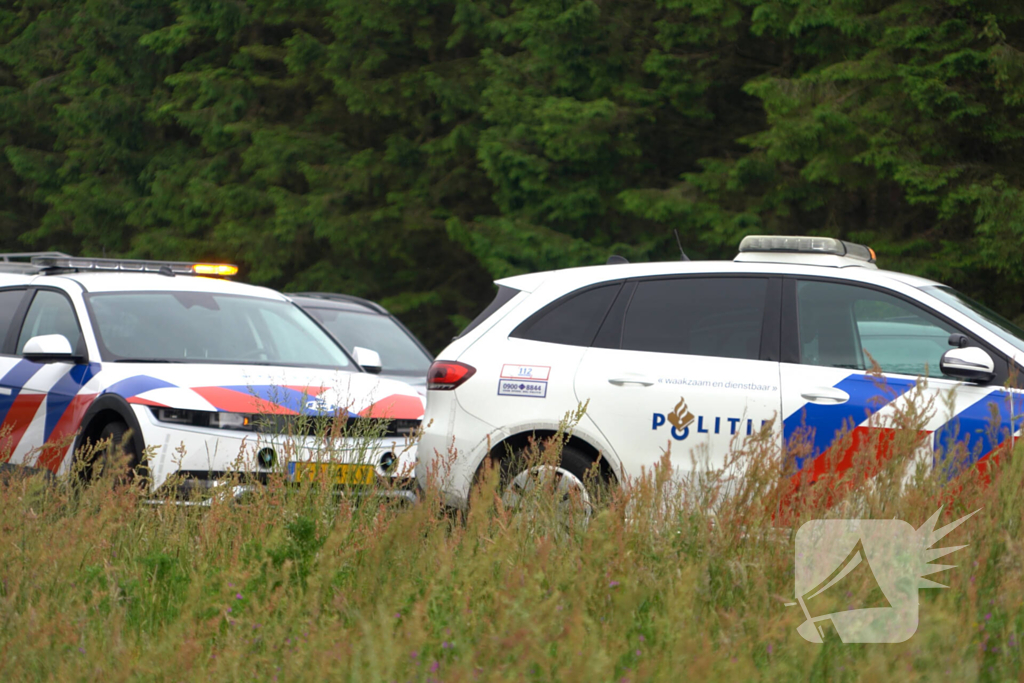 Vrachtwagens betrokken bij ongeval met auto en bestelbus