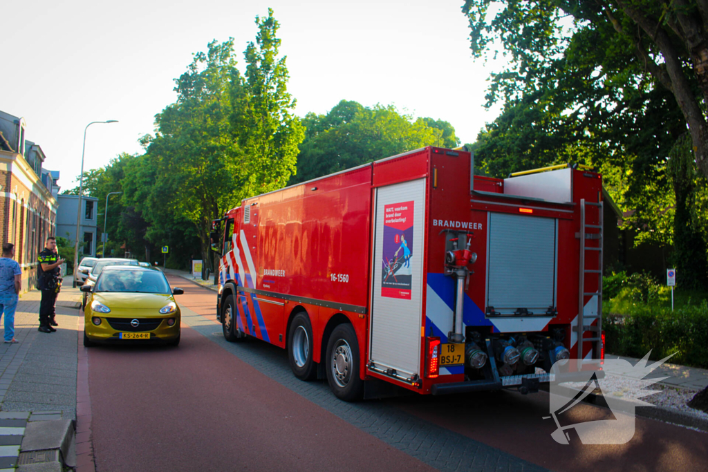 Brand in telefooncentrale snel onder controle