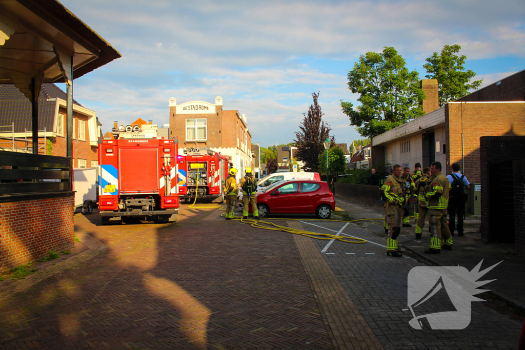 Brand in telefooncentrale snel onder controle