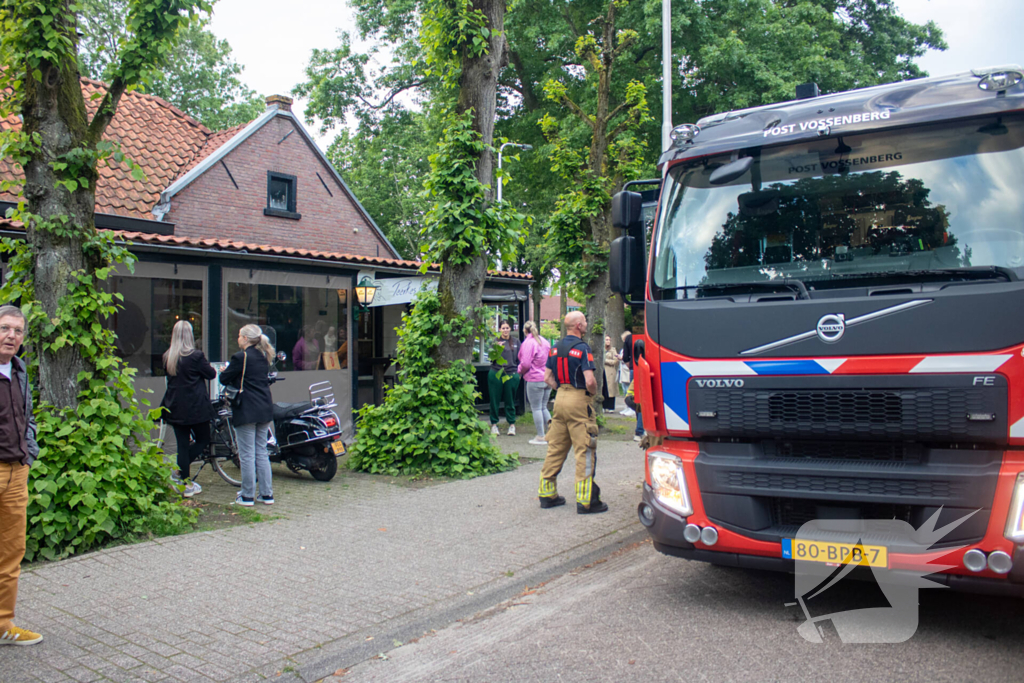 Restaurant ontruimd vanwege mogelijk gaslek