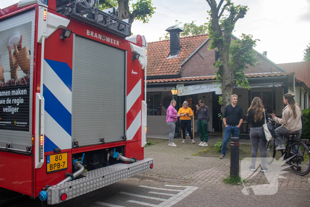 Restaurant ontruimd vanwege mogelijk gaslek