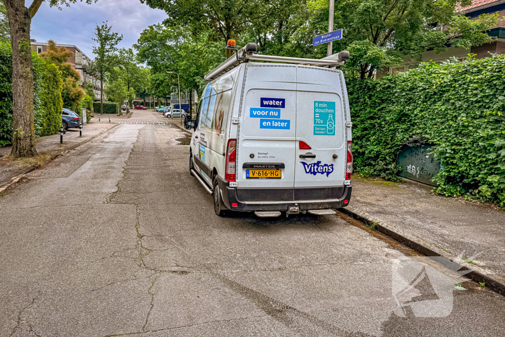 Bewoners zonder water door waterleidingbreuk