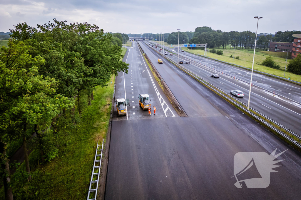 Werkzaamheden knooppunt Hoevelaken zorgt voor omleidingen